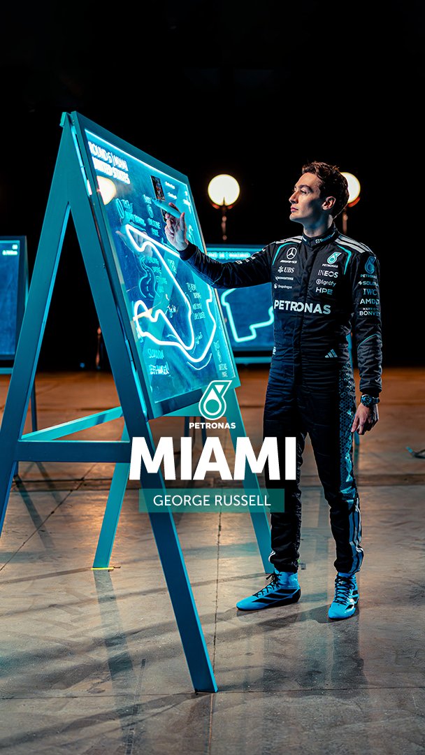 F1 is back 🤩 Get the lowdown with George Russell and PETRONAS Motorsports as we head to Miami 💚
