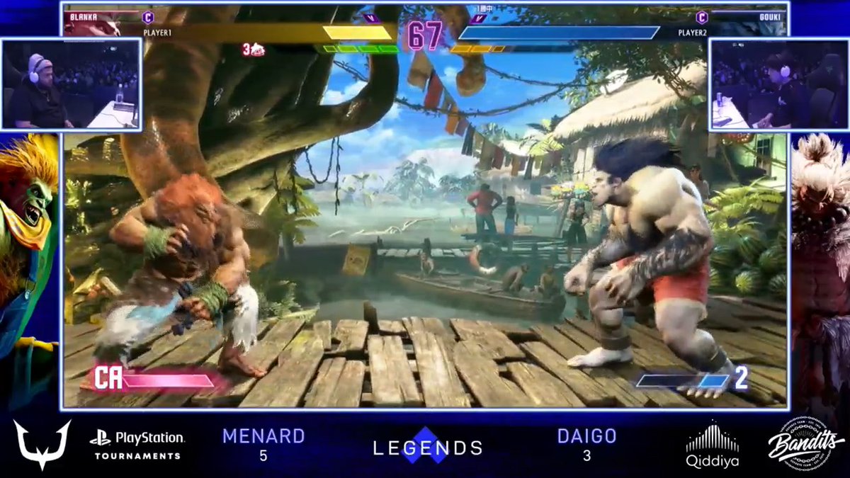 The perfect parry. Daigo finds the pattern and begins to close the gap.