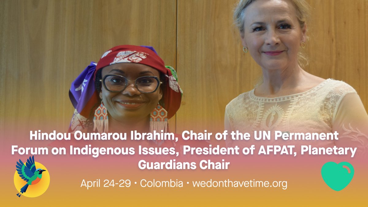 🌎 "We are not lacking finance. We are not lacking solutions. We are lacking a political will." In Santa Marta, Hindou of Planetary Guardians highlights the path to a renewable future. Watch more on We Don't Have Time: