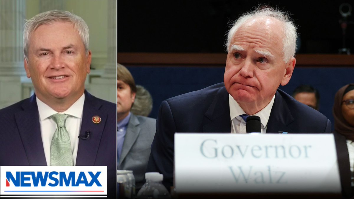 “[Gov. Tim Walz and AG Keith Ellison] turned a blind eye to the fraud because they didn't want to alienate that massive Somali voting block in Minnesota that's so important to keep the Democrat party in power there.” — Rep. James Comer on alleged fraud in Minnesota Sharla McBride Marc Lotter
