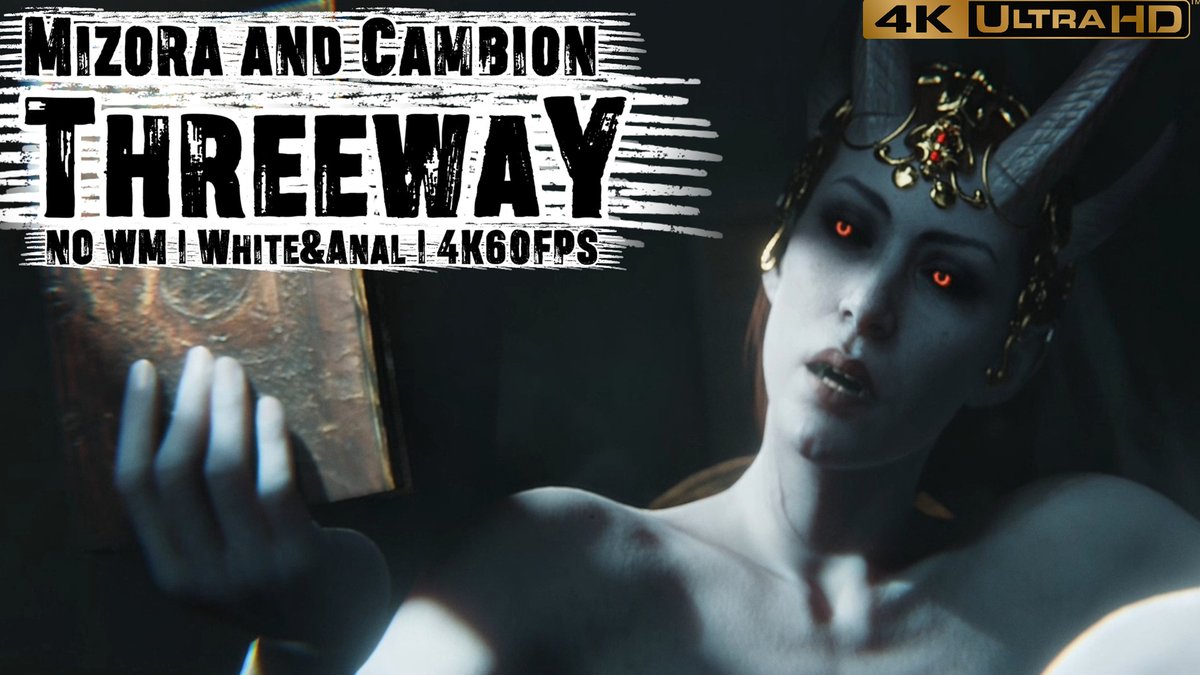 Mizora and Cambion Threeway! [Mept44] Baldur's Gate: Mizora cambion anal white cock big tits pounding 4K60FPS heat 0:51 fire! 🍑🍆💦🔥🥵 Full uncut here 👇 #Rule34 #Mizora #BaldursGate #Anal #NSFW #Mept44