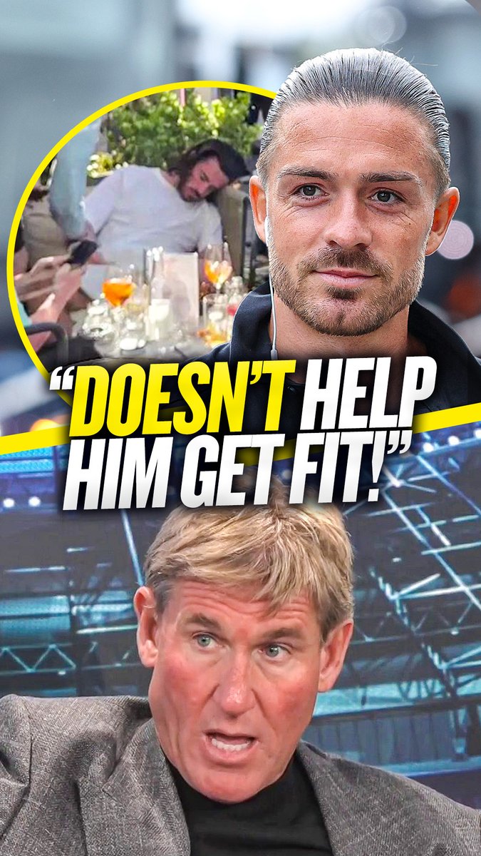 ❌ "He's got no steam to release, he's not playing!" 🤕 "I don't imagine this kind of conduct helps him get fit!" 🤦♂️ "There is an inherent awareness of how to behave..." Simon Jordan reacts to Jack Grealish being seen passed out at a bar.