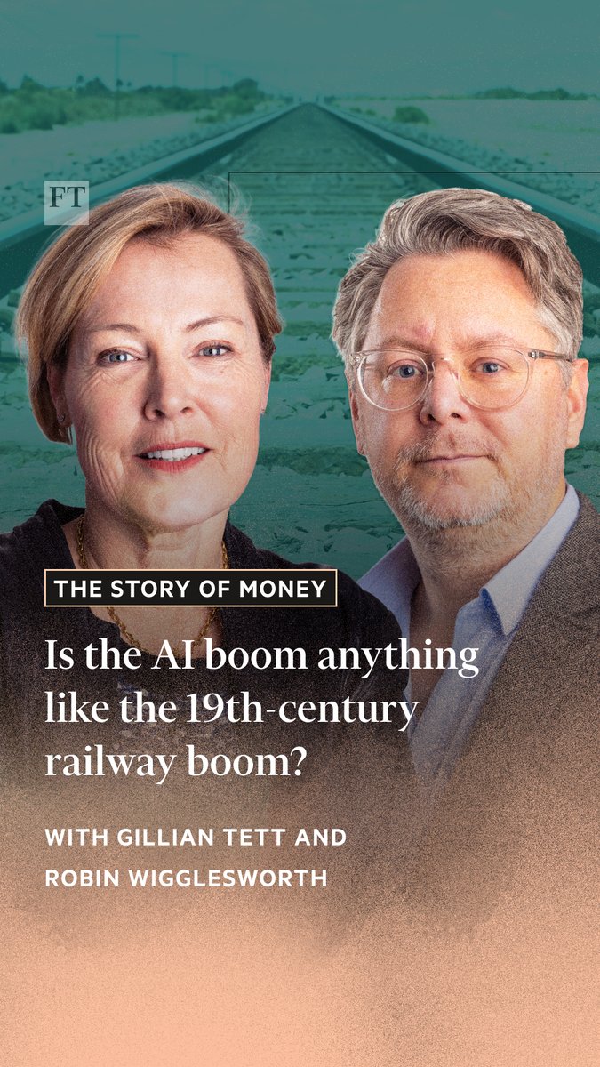FT Alphaville editor Robin Wigglesworth tells his co-host, FT columnist Gillian Tett, the story of the great railway bubble that ended in the Panic of 1873 and the lessons for the investors gambling on today’s AI boom