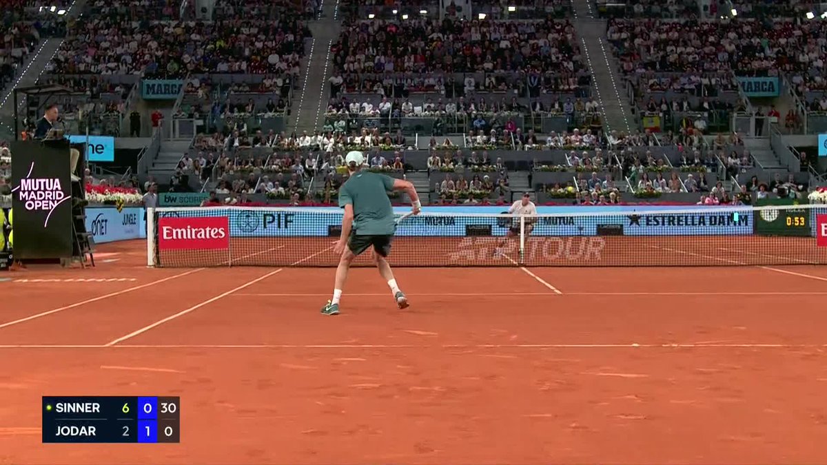 El tenis visto desde esta cámara es absolutamente superior.