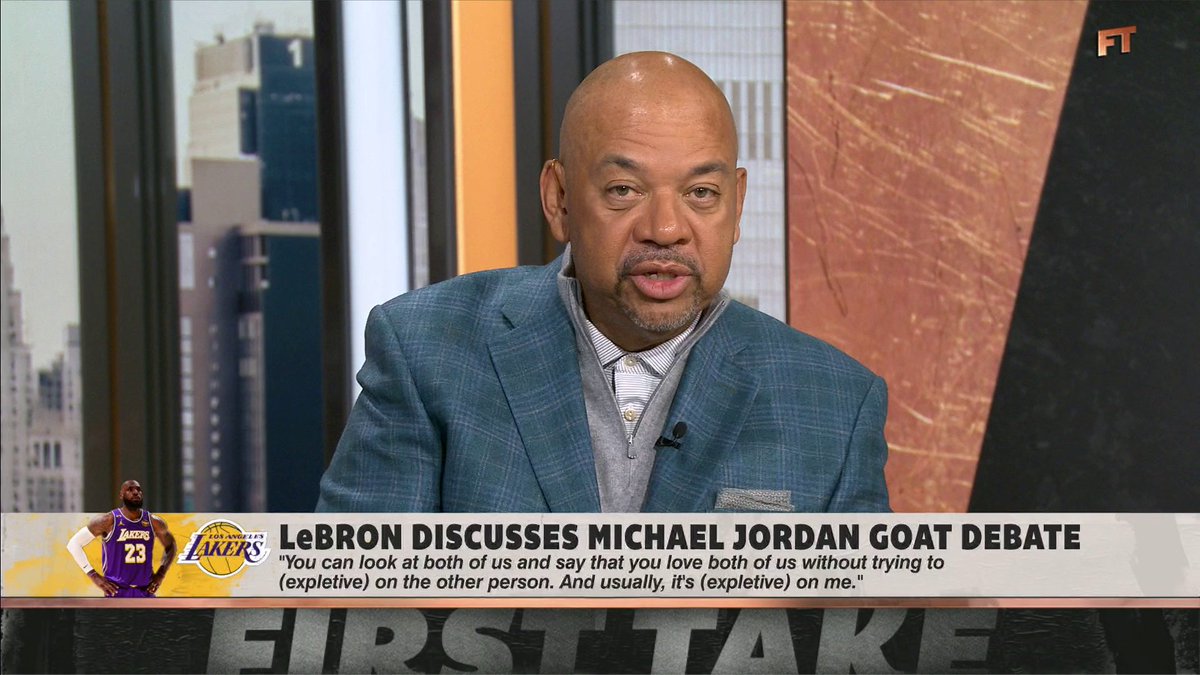 .Michael Wilbon shares a private conversation with Michael Jordan about LeBron James 👀