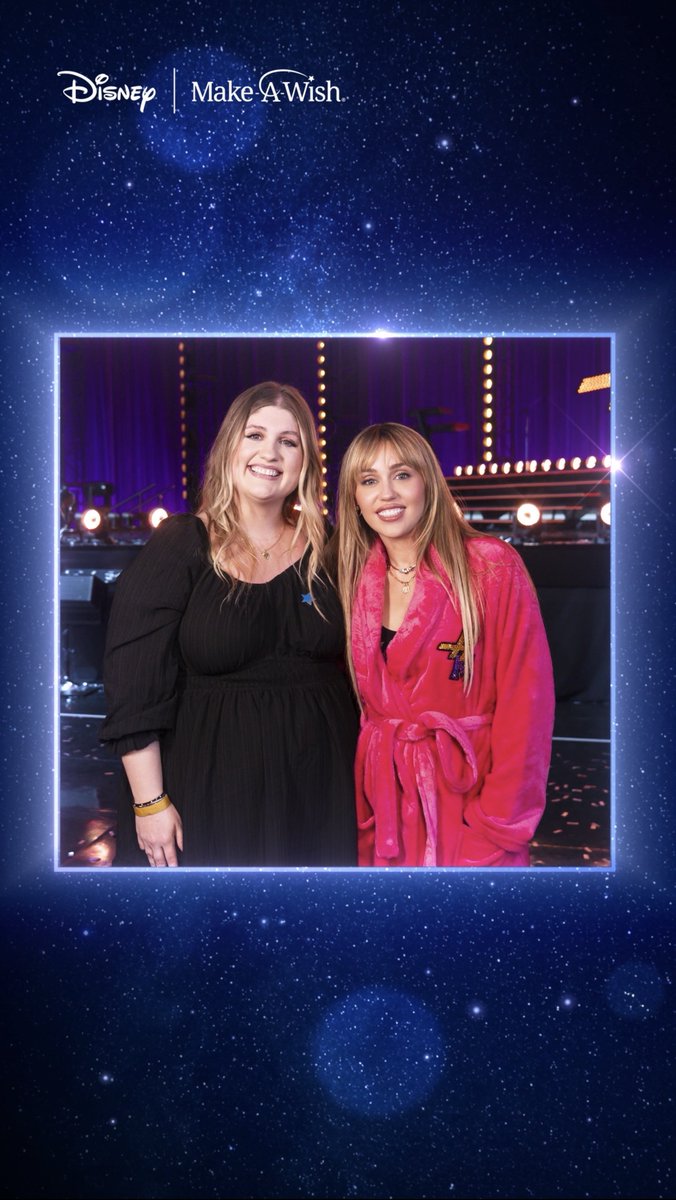 17 years ago, Chelsea’s wish was to meet Hannah Montana. Disney is proud to grant a wish with @MakeAWishAmerica every hour of every day. Thank you to Miley and all the incredible WishMakers who help make memories that last a lifetime! #DisneyWeekofWishes
