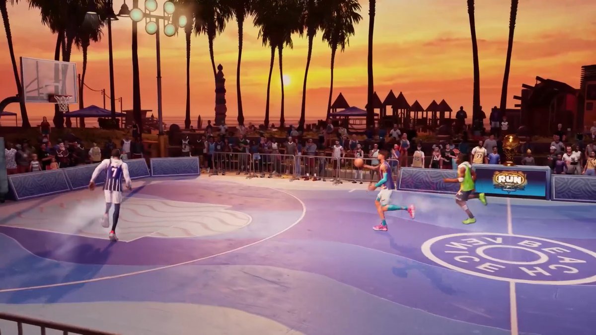 NBA The Run takes to the court on PS5 this June ⛹🏿♂️ First look at gameplay, plus an overview of the momentum-based mechanics: