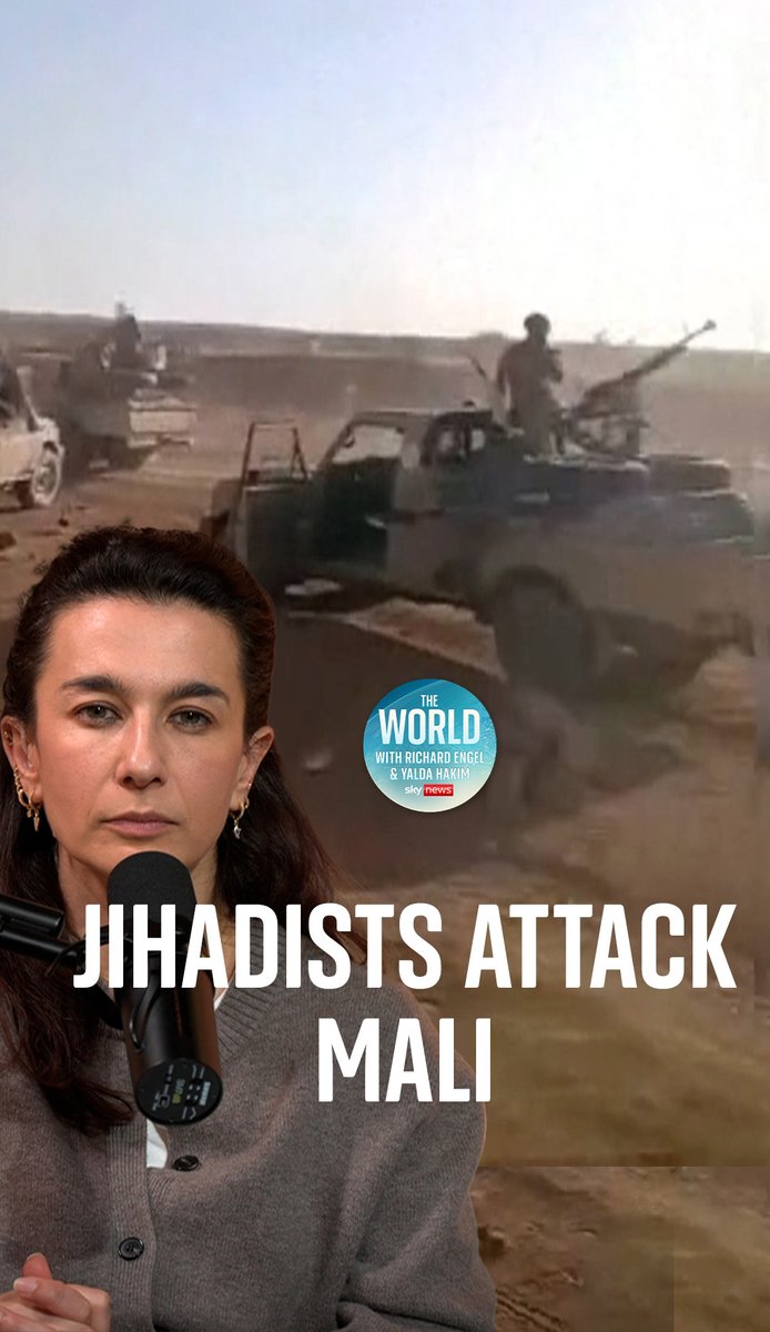 Could Mali be about to fall to jihadists? On this week's The World podcast, Yalda Hakim talks to Yousra Elbagir about the worsening situation in Mali as an al-Qaeda affiliated group announces a siege on the capital. 🎧