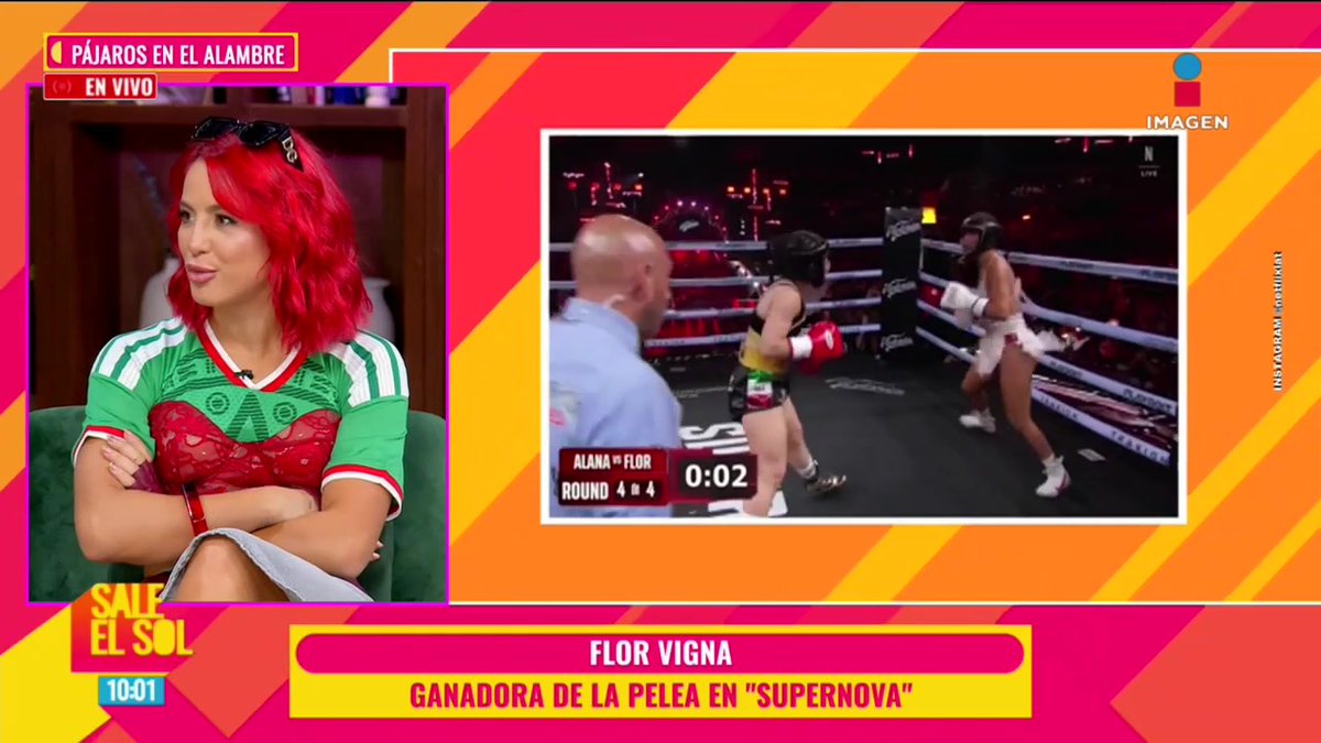 ¡Flor Vigna SÍ PELEARÍA contra Gala Montes en SUPERNOVA 2027! ¿Te gustaría verlas juntas en un RING? #SaleElSol🌞: #SaleElSolTV