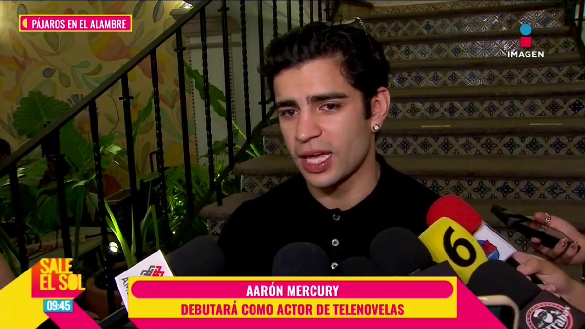 ¡Aarón Mercury DEBUTARÁ como ACTOR de TELENOVELAS! ¿Te emociona verlo en esta nueva etapa? #SaleElSol🌞: #SaleElSolTV