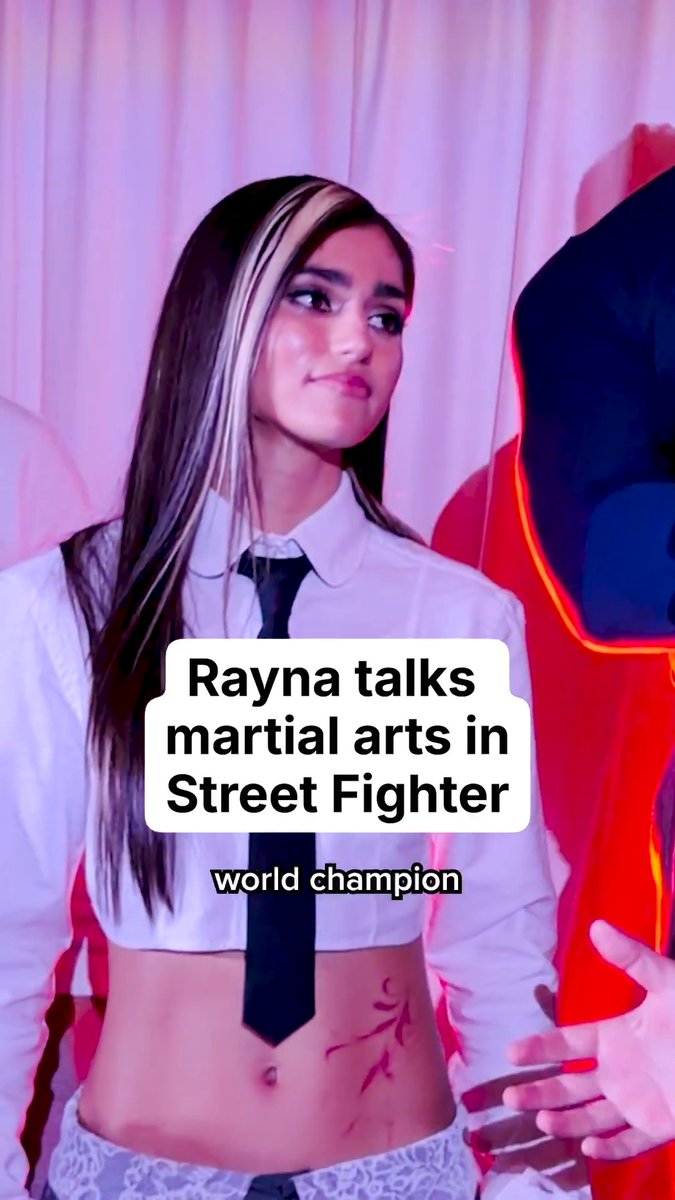 Rayna's ready to kick ass. 👊💥 #StreetFighterMovie