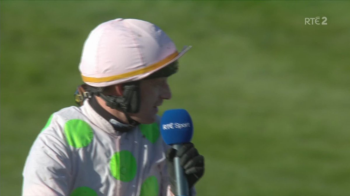 "He's an iron horse... a tank of a horse" Paul Townend reacts after riding Gaelic Warrior to an emphatic victory in the Punchestown Gold Cup 📺