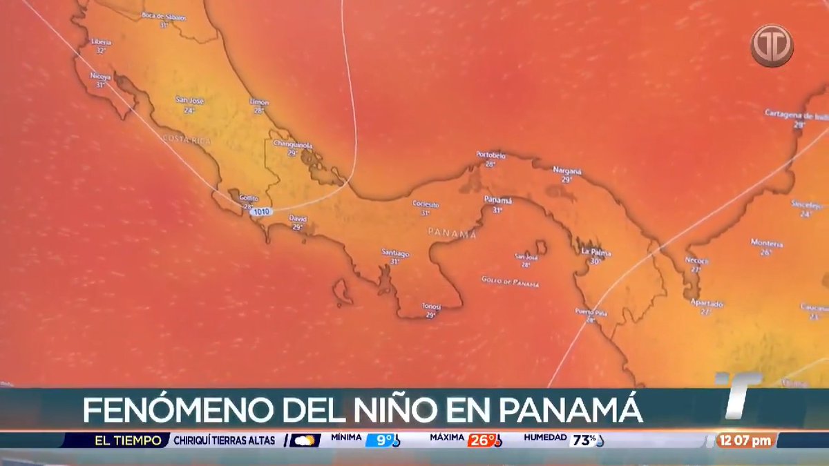 La directora del IMHPA, Luz Graciela de Calzadilla, confirmó que actualmente hay un 84% de probabilidades de que se presente en Panamá el Fenómeno de El Niño en los meses de mayo, junio y julio: “es decir estamos en vigilancia, ya es un hecho de que el Fenómeno de El Niño se va a dar”.