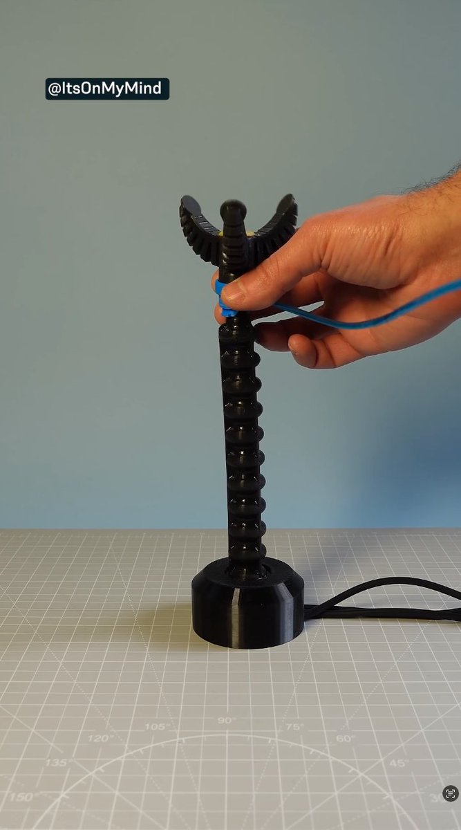 This soft robotic tentacle, designed by ⁨YouTuber It's On My Mind, was printed as a single part on a Formlabs Form 4 resin 3D printer using Silicone 40A. Soft robotics engineers use 3D printing and Silicone 40A to create complex internal geometries - like pressure channels - printed in one piece, with no molds or post-assembly engineering required. When pressurized, those internal chambers steer the tentacle in any direction. #3DPrinting #Formlabs #Robotics