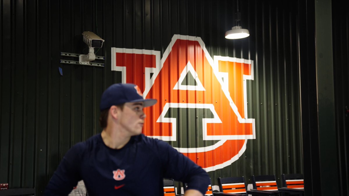 The evolution of player development. 📈 Auburn baseball 🤝 KinaTrax #WarEagle