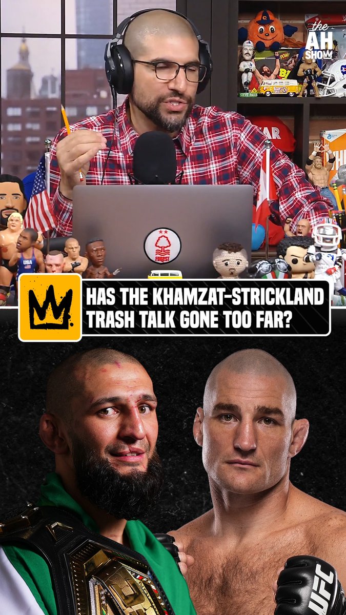 The UFC is going through extra measures to keep Khamzat and Strickland apart during #UFC328 😡 #HelwaniShow