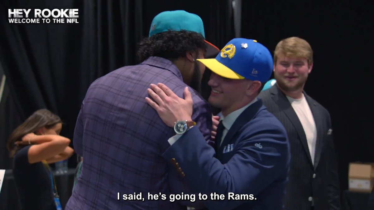 .Ty Simpson's Alabama Football teammate Kadyn Proctor said he called that Ty would get drafted by the Los Angeles Rams 👀 #HeyRookie Draft Show airs today at 3:30 pm ET on ESPN2