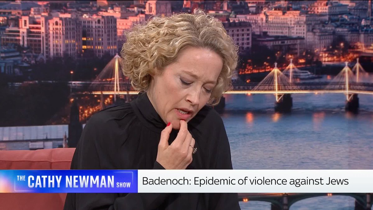 'You can't say antisemitism is unacceptable and then accept it'. Former Education Secretary Gillian Keegan addresses concerns about narratives that may contribute to hostility or violence toward Jewish communities. @CathyNewman |