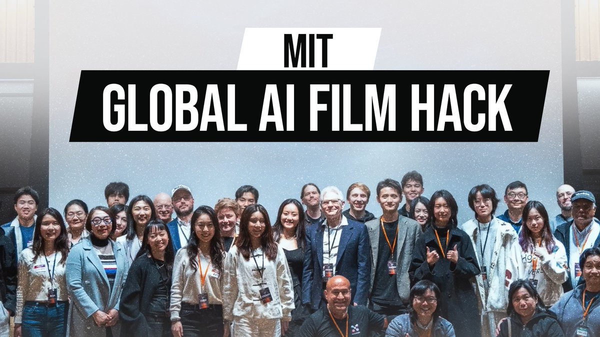 Filmmakers. Artists. Researchers. Founders. AI builders. All in one room at MIT. OpenArt was honored to be part of the 2026 MIT Global AI Film Hack - a two-day summit where the AI x film community didn't just talk about the future of storytelling. They created it.
