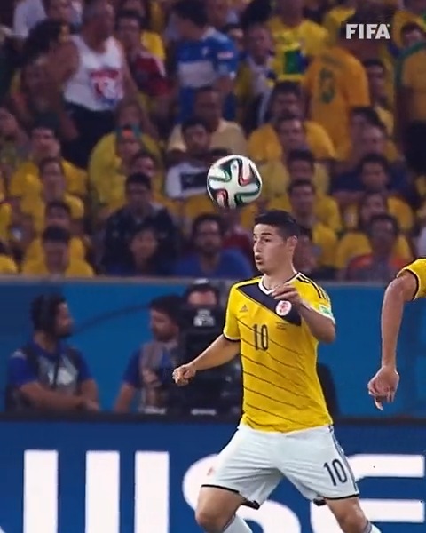 The only goal in World Cup history that won the Puskás Award. 👏