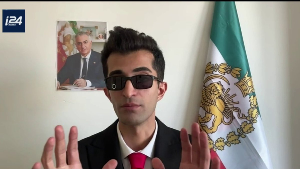 'My leader is not Trump, my leader is not even Bibi who I love as the most popular foreign leader inside Iran. My loyalty goes to Reza Shah Pahlavi II' Says Iranian activist Rayan Amiri to On The Record host Ariel Oseran أريئل أوسيران 👇For more updates👇