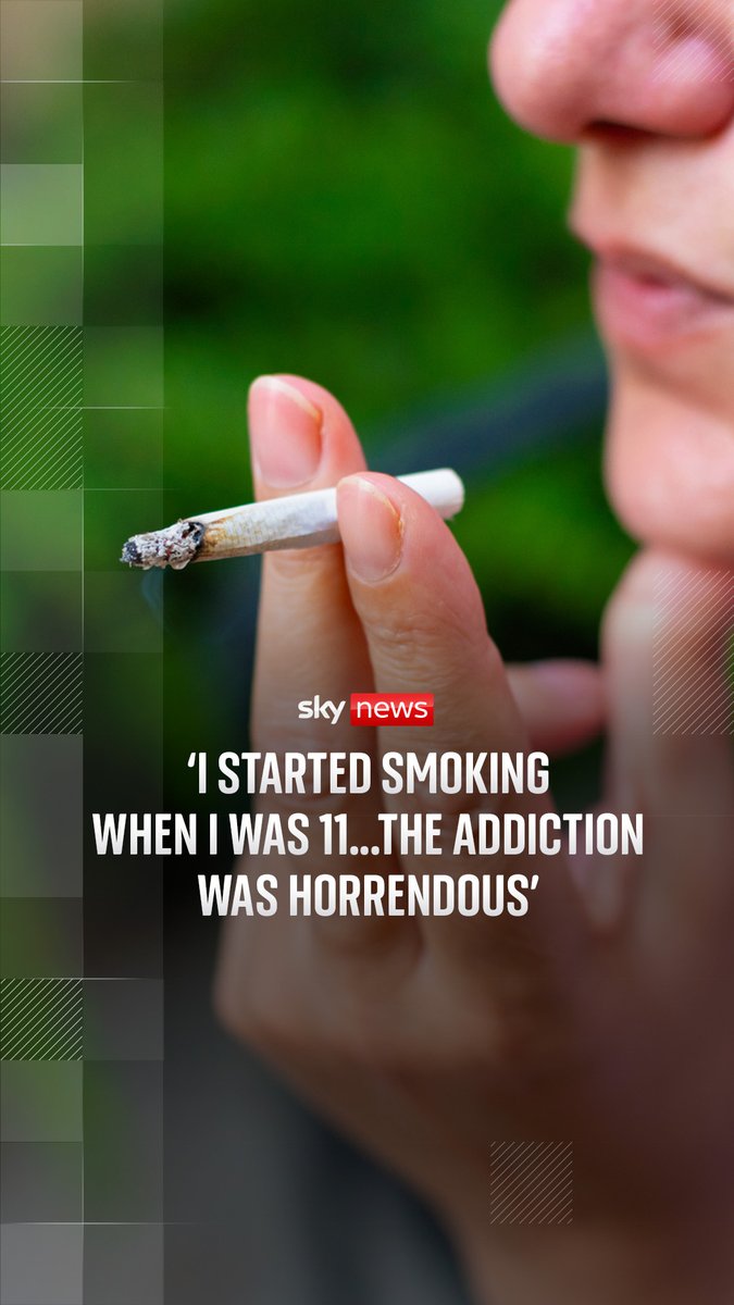 The Tobacco and Vapes Bill, which makes it illegal to sell tobacco to anyone born on or after 1 January 2009, has been granted Royal Assent today, meaning today’s children will never legally be sold cigarettes. For Sue Mountain, she hopes the new law will stop others suffering like her, saying her addiction to smoking - which started at 11 - was 'horrendous'. Ashish Joshi reports. 🔗