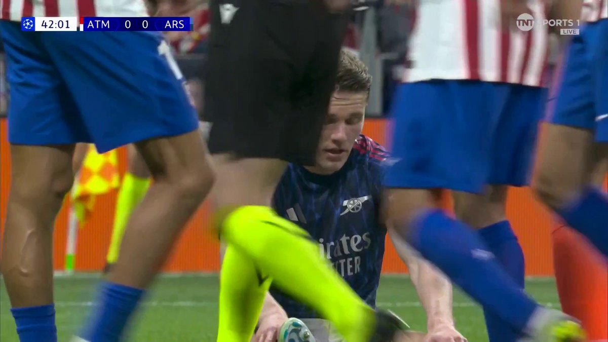 Penalty for Arsenal at the Metropolitano! 😮 Watch live on TNT Sports and HBO Max