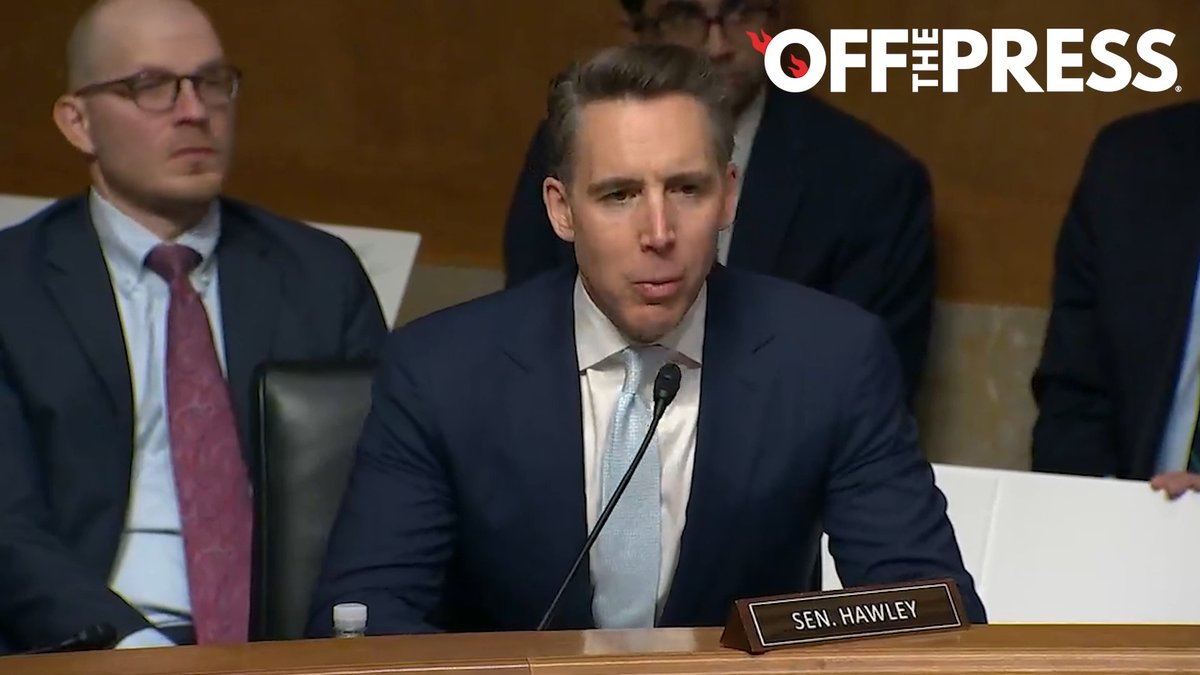 🚨WATCH: Josh Hawley calls out Big Pharma companies that made tons of money during the COVID-19 pandemic. "They made out like bandits."