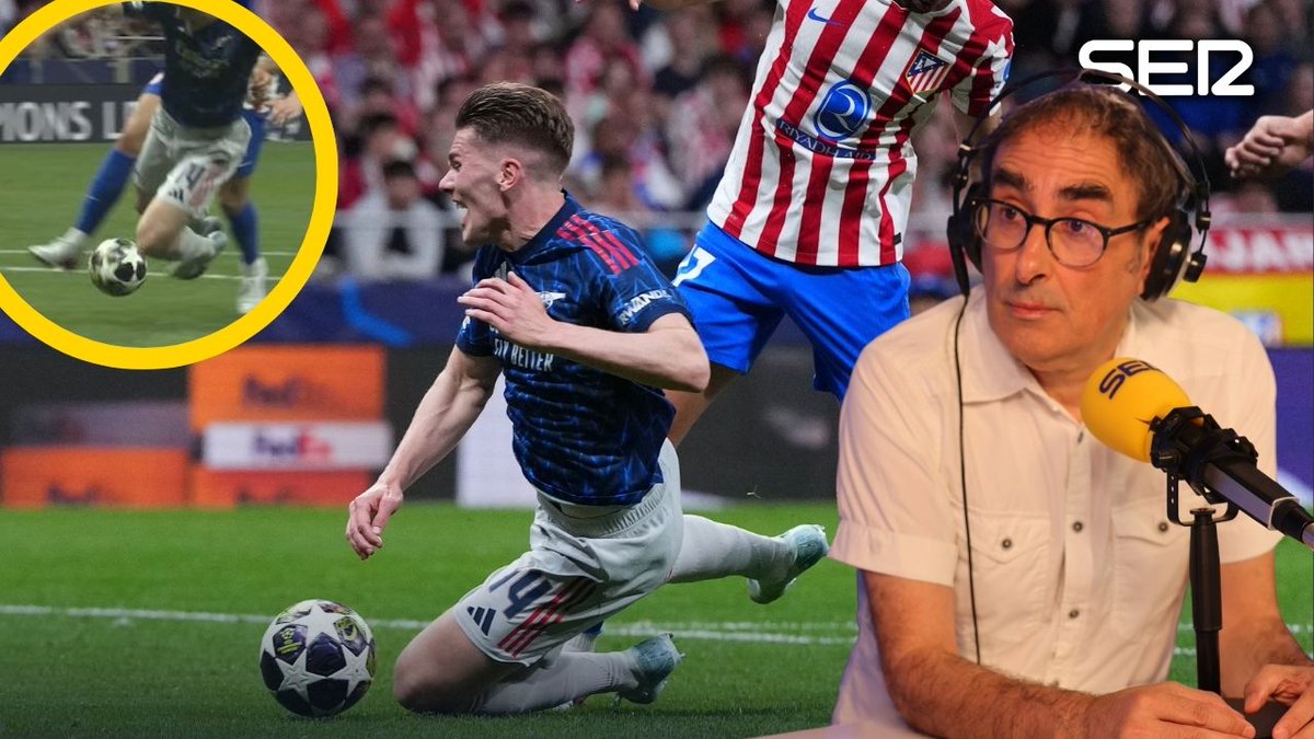 ⚠️Eduardo Iturralde sobre el penalti a Gyökeres que supuso el 0-1 en el Metropolitano #AtletiArsenal #UCL ✋ "ESO NO ES PENALTI EN LA VIDA" ❌ "NI LE TRABA EN LAS PIERNAS, NO ES NADA, NI LE ARROLLA"