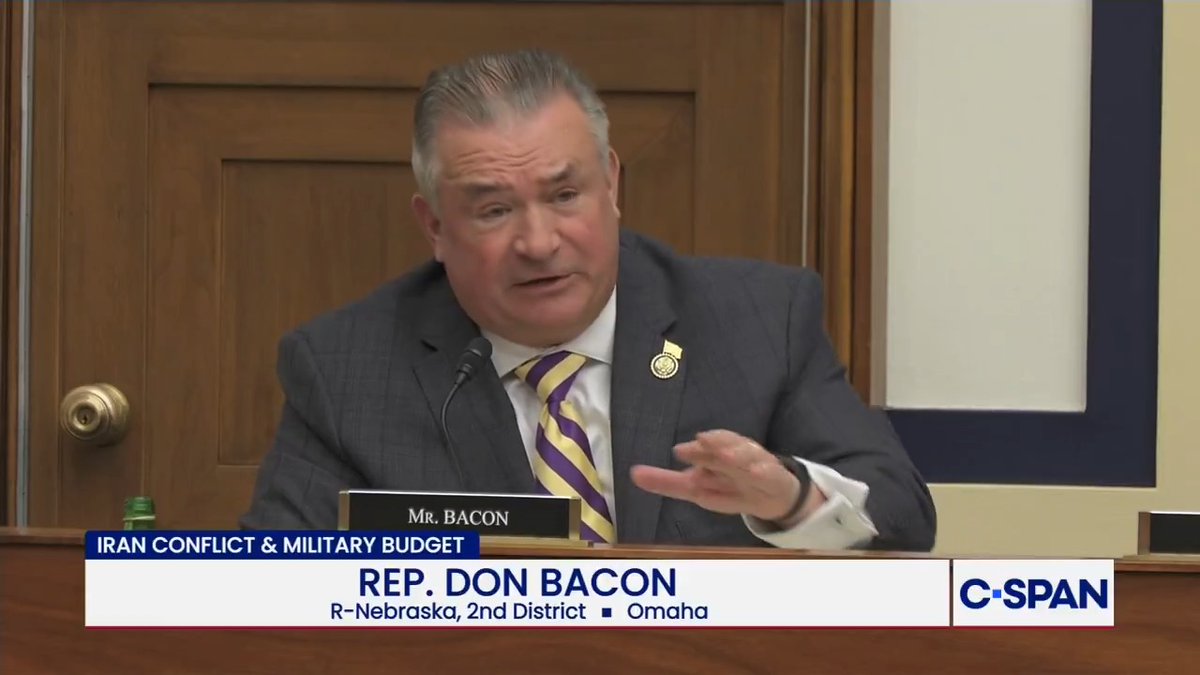 Rep. Don Bacon: "We're underpaying our servicemen and women living off base…how are going to fix this?" Pete Hegseth: "I'm committed to working with you to close that gap and ensure that folks can live where they're asked to serve."