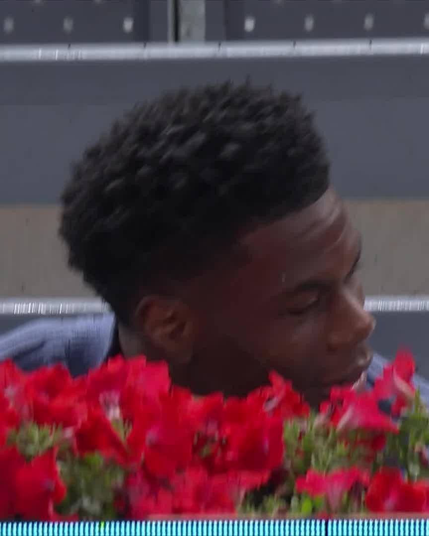 Another famous face watching the action ⚽️🇪🇸 Tchouameni Aurélien #MMOpen