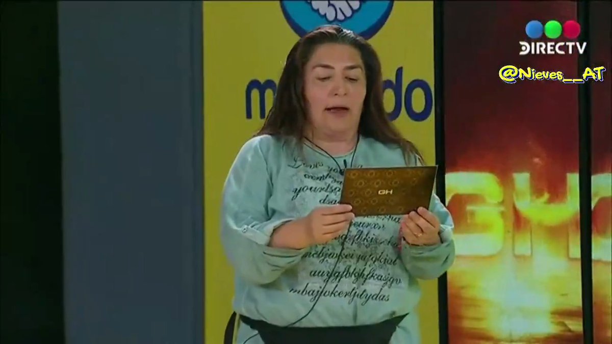 Pincoya show... Se elige ella misma como la que más habla mal de la gente cuando no está presente. #GranHermano #GranHermanoAr