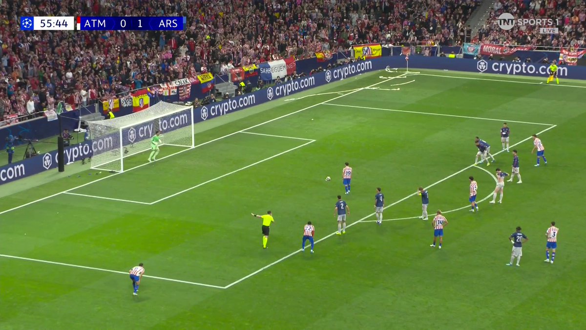 There is NO saving thatโฆ A superb penalty by Julian Alvarez ๐ Simeone, what do you have in store for usโฆ?