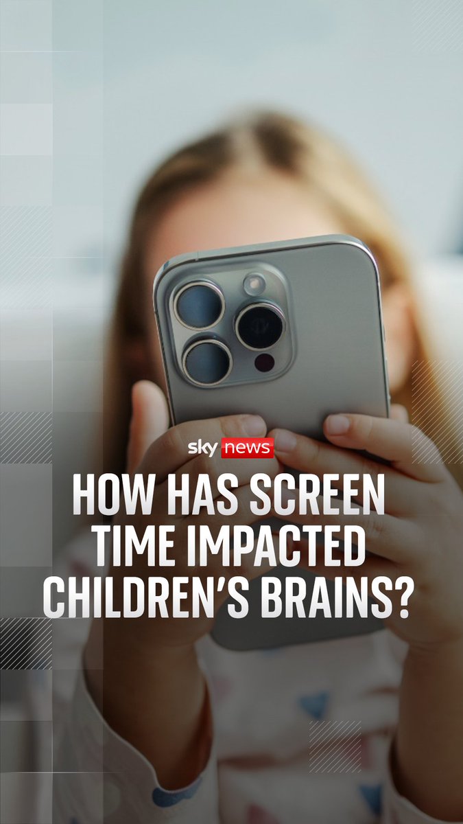 Two-thirds of under twos are watching screens, sometimes for eight hours a day. But what’s the actual impact of that on their brains? Sky's Mickey Carroll explains. 🔗