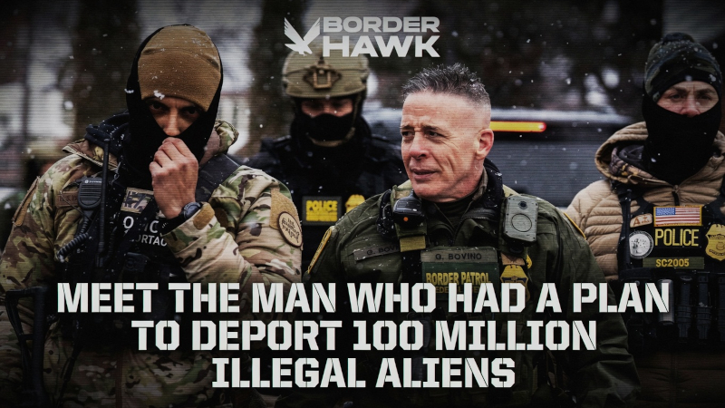 EXCLUSIVE: Meet the Man Who Had a Plan to Deport 100 Million Illegal Aliens Watch our full interview with Gregory K Bovino to learn how he planned to remove or drive out 100 million invaders, and how that operation was derailed just before it reached escape velocity . . .