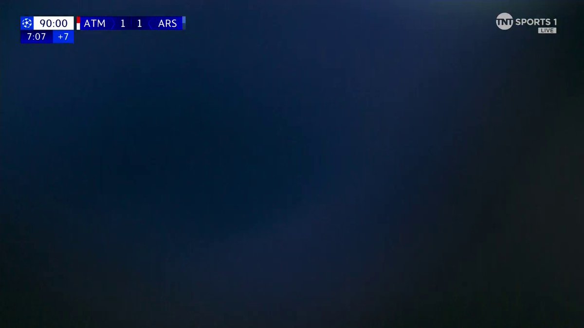 Full-time scenes as Atletico Madrid and Arsenal finish all square in Spain 🤝 Watch live on TNT Sports and HBO Max