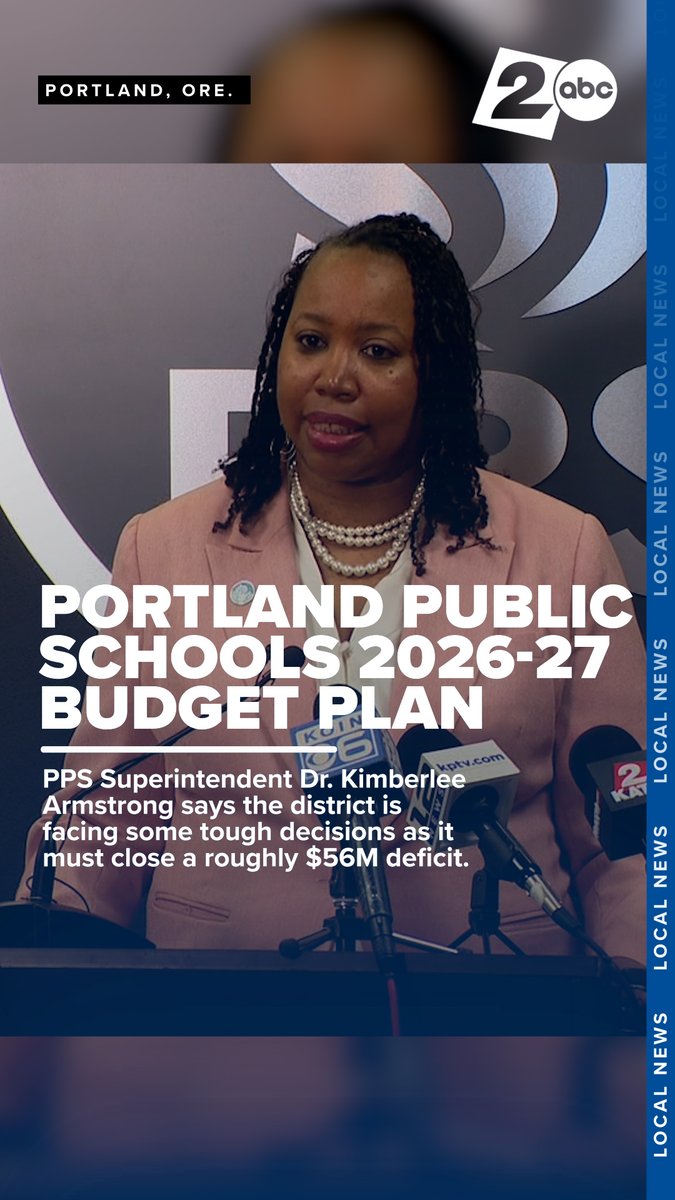 The Portland Public Schools superintendent says the district is facing some tough decisions as it tries to close a roughly $56M budget deficit. "There's an old saying about kicking the can down the road. We've arrived at 'the can that has been kicked.'"