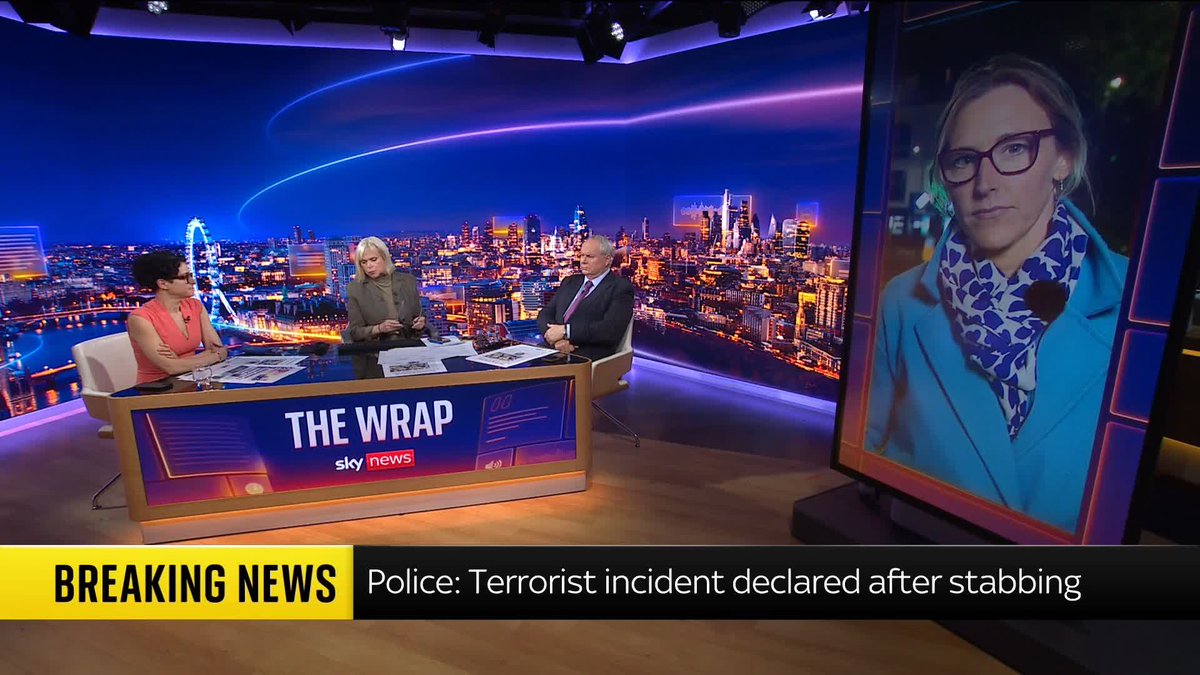 BREAKING: The Metropolitan Police say the man arrested in the Golders Green terror attack is a 45-year-old British national, born in Somalia. 📺 Sky 501, Virgin 602, Freeview 233 and YouTube