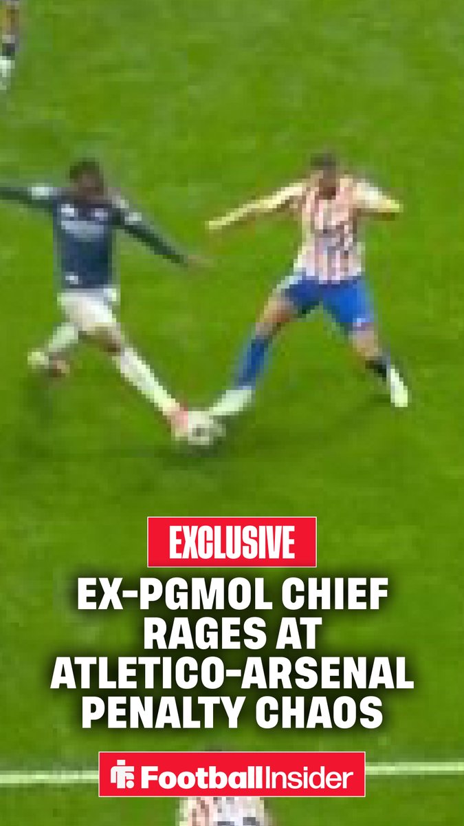 🤬 "To my 𝐀𝐌𝐀𝐙𝐄𝐌𝐄𝐍𝐓" - Ex-PGMOL chief KEITH HACKETT absolutely explodes at major penalty controversy in Atletico Madrid-Arsenal clash.