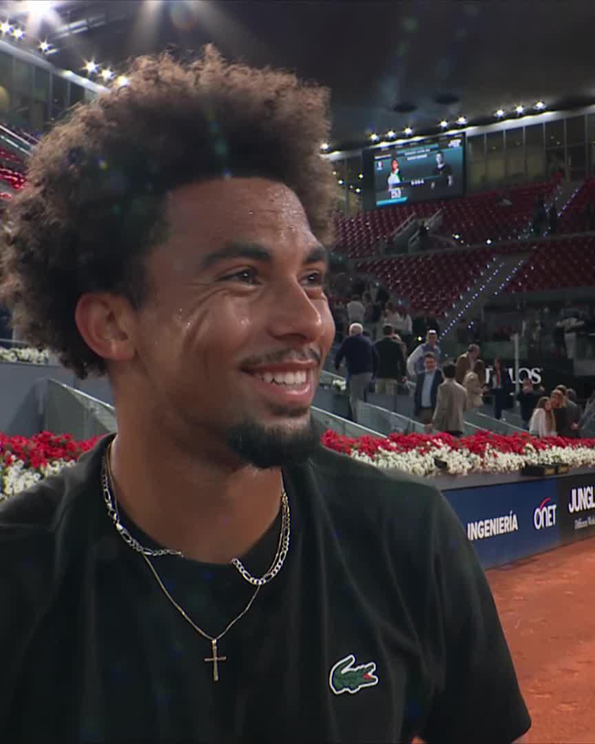 Arthur Fils on facing Jannik Sinner next in Madrid "He's the world #1. He's a huge champion. Now he won what? Indian Wells, Miami, Monte Carlo?" *bursts into hysterical laughter* 😭😭😭😭😭😭