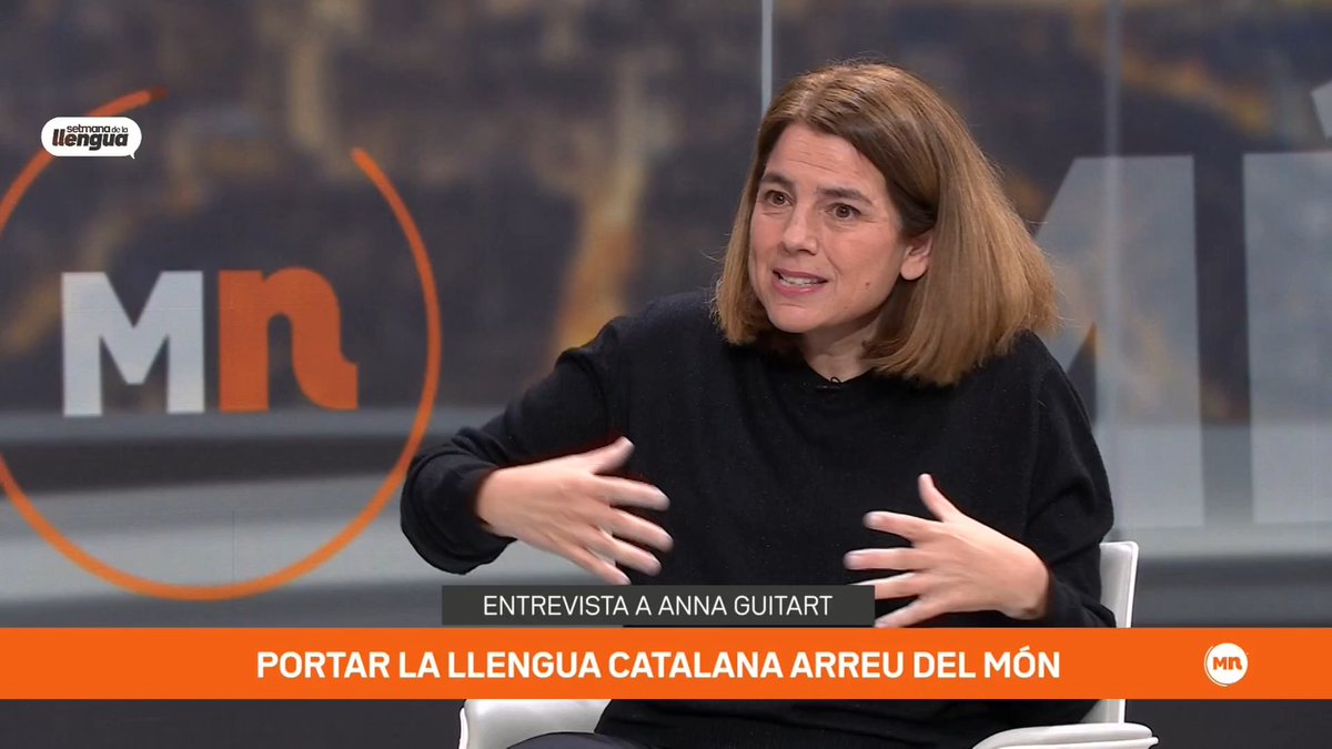 "Si aconseguim ser als llocs i explicar-nos, la gent té moltes ganes de conèixer la literatura catalana." Anna Guitart, directora de l'Institut Ramon Llull, explica algunes de les autores amb més traduccions arreu del món #MésNit3Cat #SetmanaLlengua3Cat