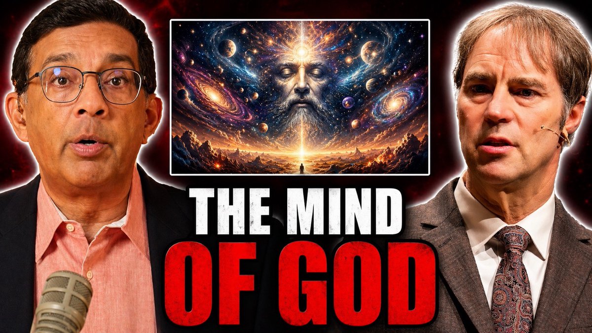THE MIND OF GOD How the biggest discoveries in modern science point to a Creator! I sat down with Stephen Meyer of the Discovery Institute to explore how the Big Bang, a fine-tuned universe, and the complexity of the cell all tell the same story. Meyer's new film The Story of Everything opens April 30th in theaters. (1:58) Two Stories of Reality (3:39) Materialism's Ancient Roots (6:47) Matter vs. Immaterial World (9:17) The Laplace Myth (13:05) Newton's Gravity Mystery (19:52) Paley's Watchmaker Argument (22:30) Darwin's Missing Piece (25:14) Inside the Cell (29:07) Did the Universe Begin? (31:04) Big Bang Meets Genesis (34:25) Is God's Knowledge Innate? (37:49) Science's Incomplete Theory (39:07) Three Origins Questions