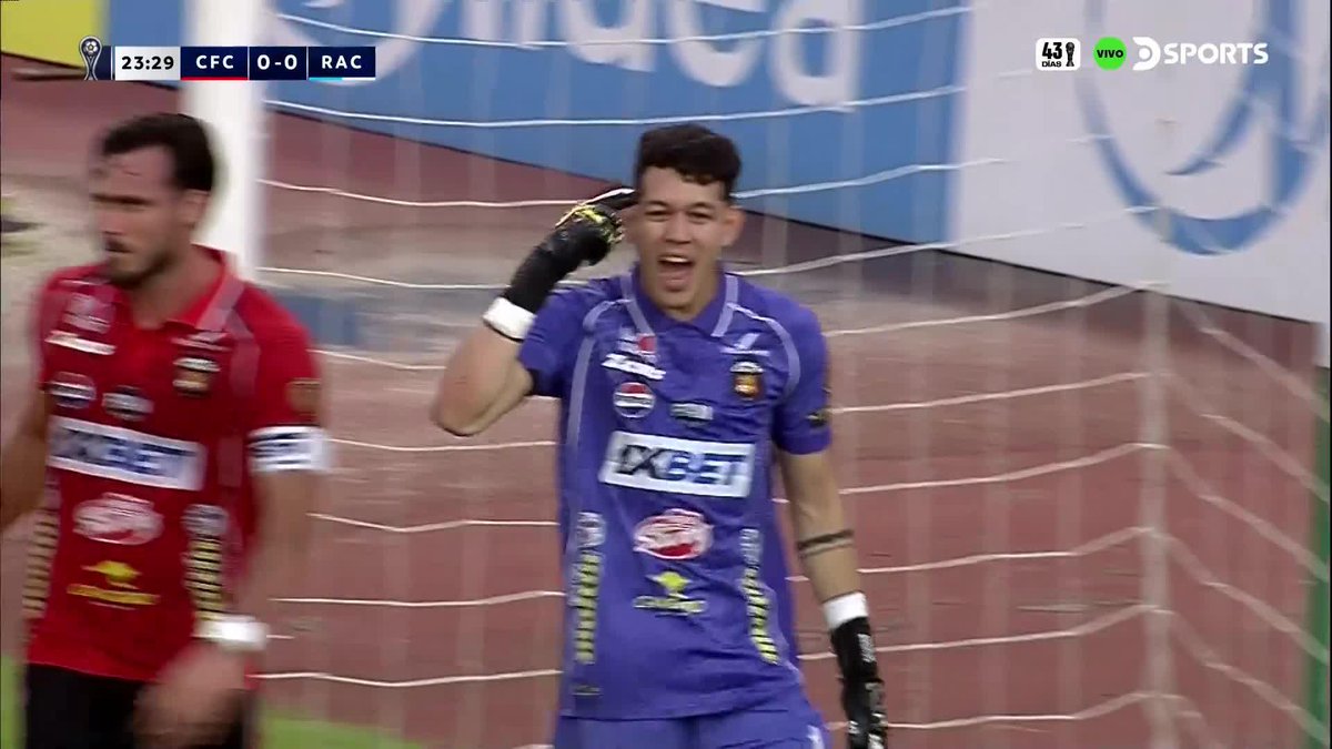 "Rojas": Porque Frankarlos Benítez le atajó un penal en el partido de Racing contra Caracas
