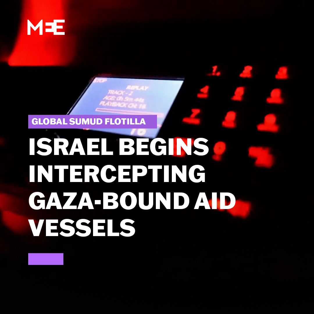 Israeli forces have begun seizing control of aid vessels bound for Gaza, far from its shores in Greek waters west of Crete, more than 1,000km from Israel
