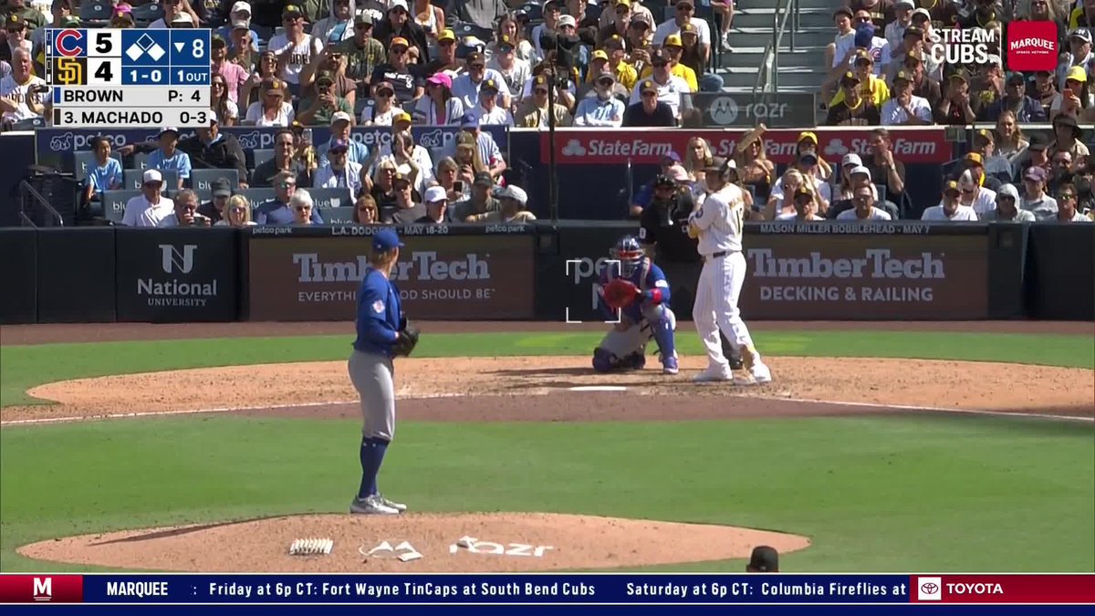 Ben Brown escapes the jam!