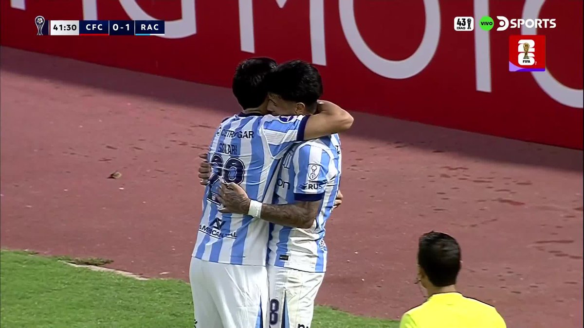 "Tomás Pérez": Por el gol de Racing a Caracas en la #Sudamericana