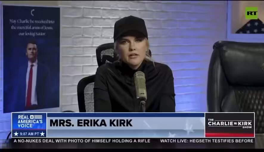 Erika Kirk has become as annoying as Meghan Markle… Stop playing “VICTIM!” You keep choosing to put yourself out there. Maybe just log off, go be with your kids, cash the Turning Point checks and put someone else more likable with thicker skin as the face of your brand? 🤔