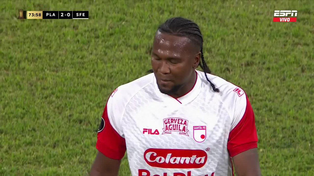No sé qué dijo Rodallega, pero el enojo es demasiado evidente. ¿Alguien le leyó los labios?