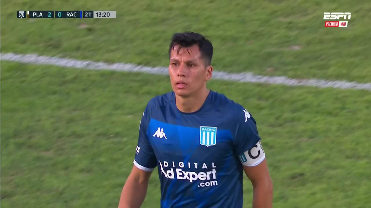 Racing está precisamente en este momento.