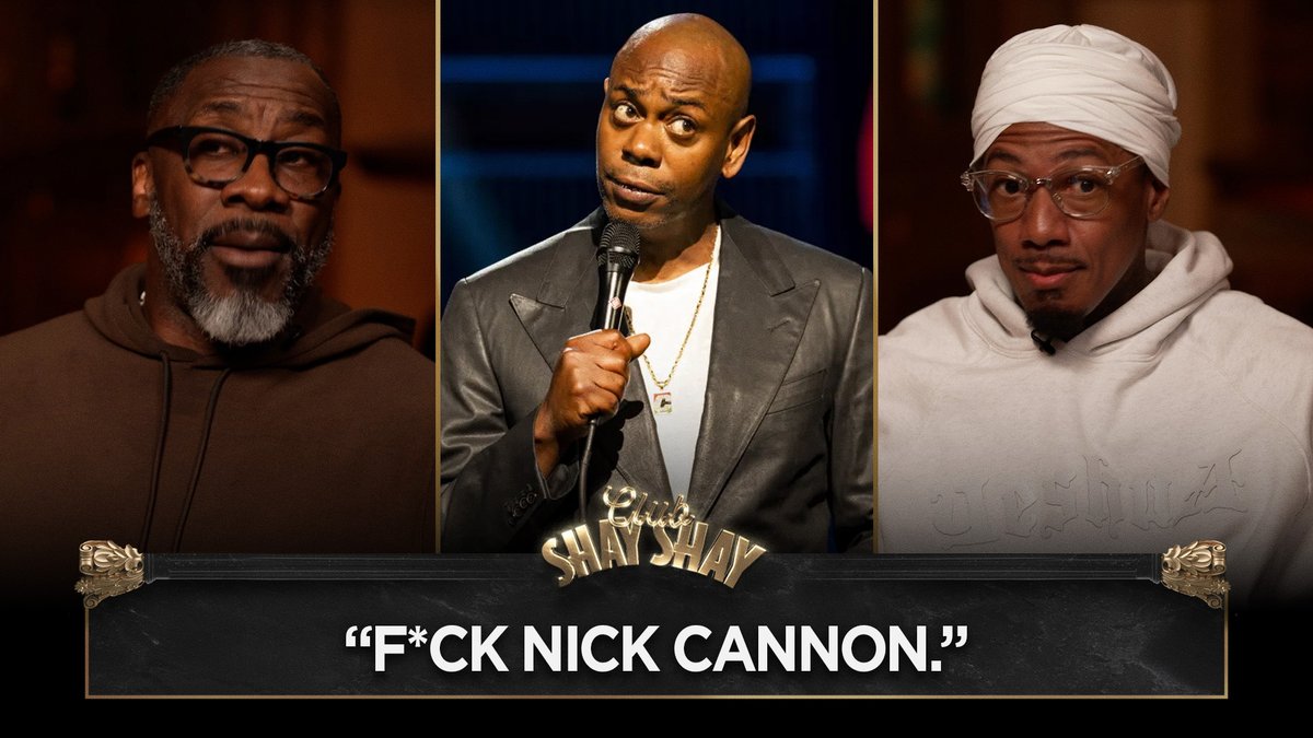 “Dave Chappelle was like, ‘Yo, I’m going to do this skit about you stealing all my movie roles. My son is going to be your biggest fan. At the end of the skit, I’m going to say, ‘F*ck Nick Cannon.’ I was like, ‘That sounds f*cking hilarious.’” - Nick Cannon
